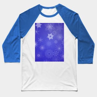 Snowflakes Baseball T-Shirt